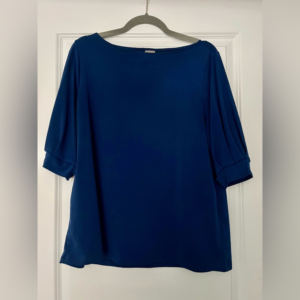 EUC H&M Blue Blouse (L)